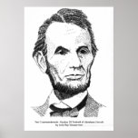 Lincoln Ten Commandments -Exodus 20 posters