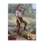 Lincoln the Rail Splitter by Jean L. Gerome Ferris Post Cards