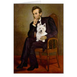 Lincoln - Westie 1 Greeting Cards