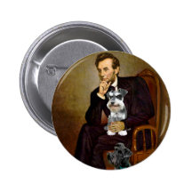 Lincolnd's Two Schnauzers Pins