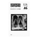 Lincoln's Box at the Ford Theater 1865 postage