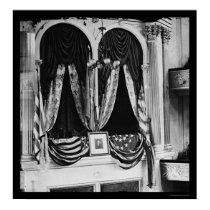 Lincoln's Box at the Ford Theater 1865 posters by lc_civilwar Lincoln's Box at the Ford Theater 1865 posters