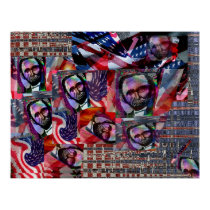 Lincolns Wrapped in Flags posters by daysrays Lincolns Wrapped in Flags posters