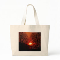 Lincolnshire sunset 9 tote bags