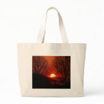 Lincolnshire sunset 9 tote bags