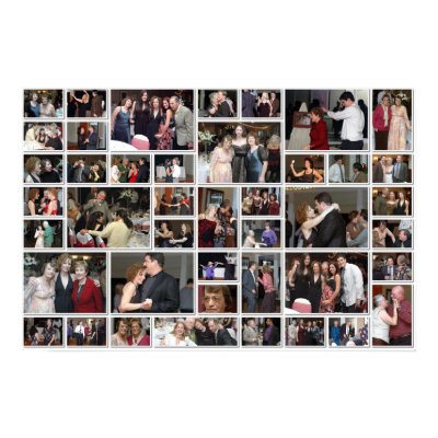 Linda and Bennett's Wedding Party Print by stevetimko