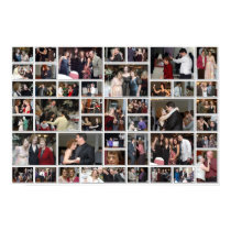 Linda and Bennett's Wedding Party posters