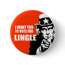 LINDA LINGLE Election Gear buttons