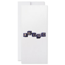 Linda toy blocks in blue rack cards by toyblocks Linda toy blocks in blue rack cards