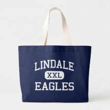 Lindale Eagles Middle School Lindale Texas Tote Bags