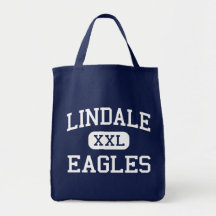 Lindale Eagles Middle School Lindale Texas Canvas Bag