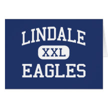 Lindale Eagles Middle School Lindale Texas Greeting Card