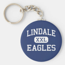 Lindale Eagles Middle School Lindale Texas Key Chains