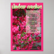 Lindas' Azalea Poster
