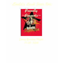 "Linda's Karaoke Rock Star" Design T-Shirt