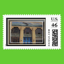 Lindbergh Mural stamps