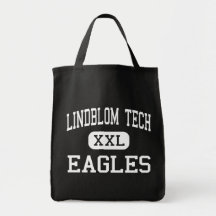 Lindblom Tech - Eagles - High - Chicago Illinois Tote Bags