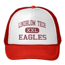 Lindblom Tech - Eagles - High - Chicago Illinois Mesh Hat