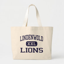 Lindenwold - Lions - High - Lindenwold New Jersey Canvas Bag