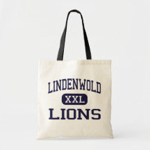 Lindenwold - Lions - High - Lindenwold New Jersey Canvas Bag