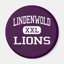 Lindenwold - Lions - High - Lindenwold New Jersey Magnets