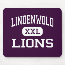 Lindenwold - Lions - High - Lindenwold New Jersey Mouse Mat