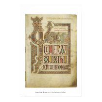 lindisfarne gospel pg. 27r posters