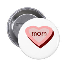 Lindo, corazón de la "mamá" pin