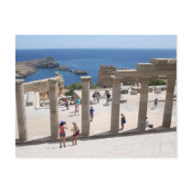 Lindos Acropolis Postcard