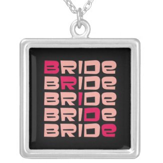 Line Bride Pendant Jewelry necklace