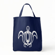 Line Circle Turtle Dark Bags