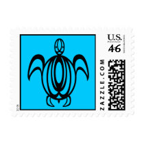 Line Circle Turtle Stamps