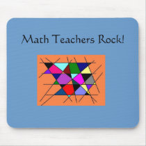 line colors 2, Math Teachers Rock! mousepads