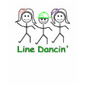 Line Dancin' t-shirts