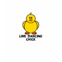 Line Dancing Chick t-shirts by chicktshirts8 Line Dancing Chick t-shirts