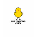 Line Dancing Chick t-shirts by chicktshirts8 Line Dancing Chick t-shirts