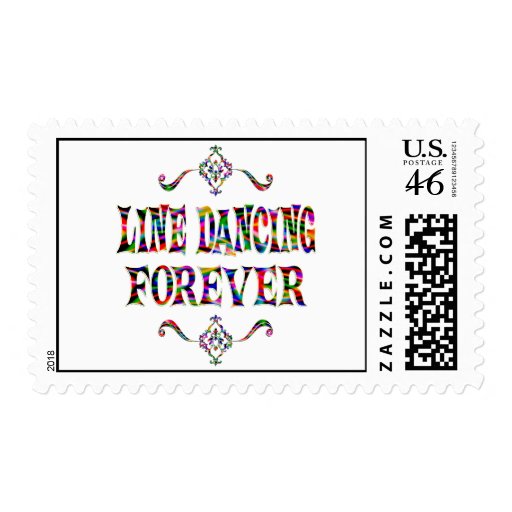 Line Dancing Forever Stamp