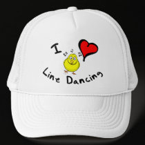 Line Dancing Hats- I Heart Line Dancing