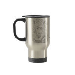 Line Drawing Coffee Thermos mugs