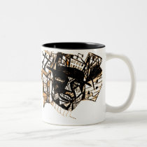 line face white mugs