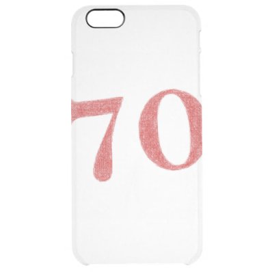 line_font_year_004_70.ai clear iPhone 6 plus case