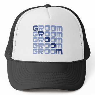 Line Groom Gifts hat