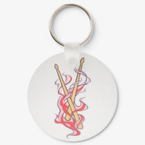Line logo keychains