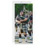Line of Bagpipers Rack Card Template