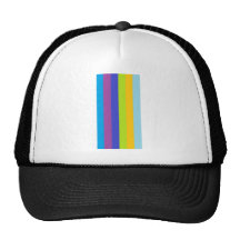 Line of colors trucker hats