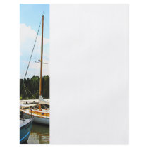 Line of Docked Boats, Tuckerton Seaport, NJ Flyers