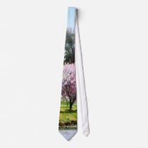 Line of Flowering Trees Ties