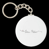 Line Rider Original Logo keychains
