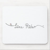 Line Rider Original Logo mousepads