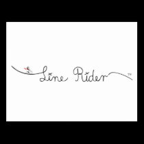 Line Rider Original Logo postcards